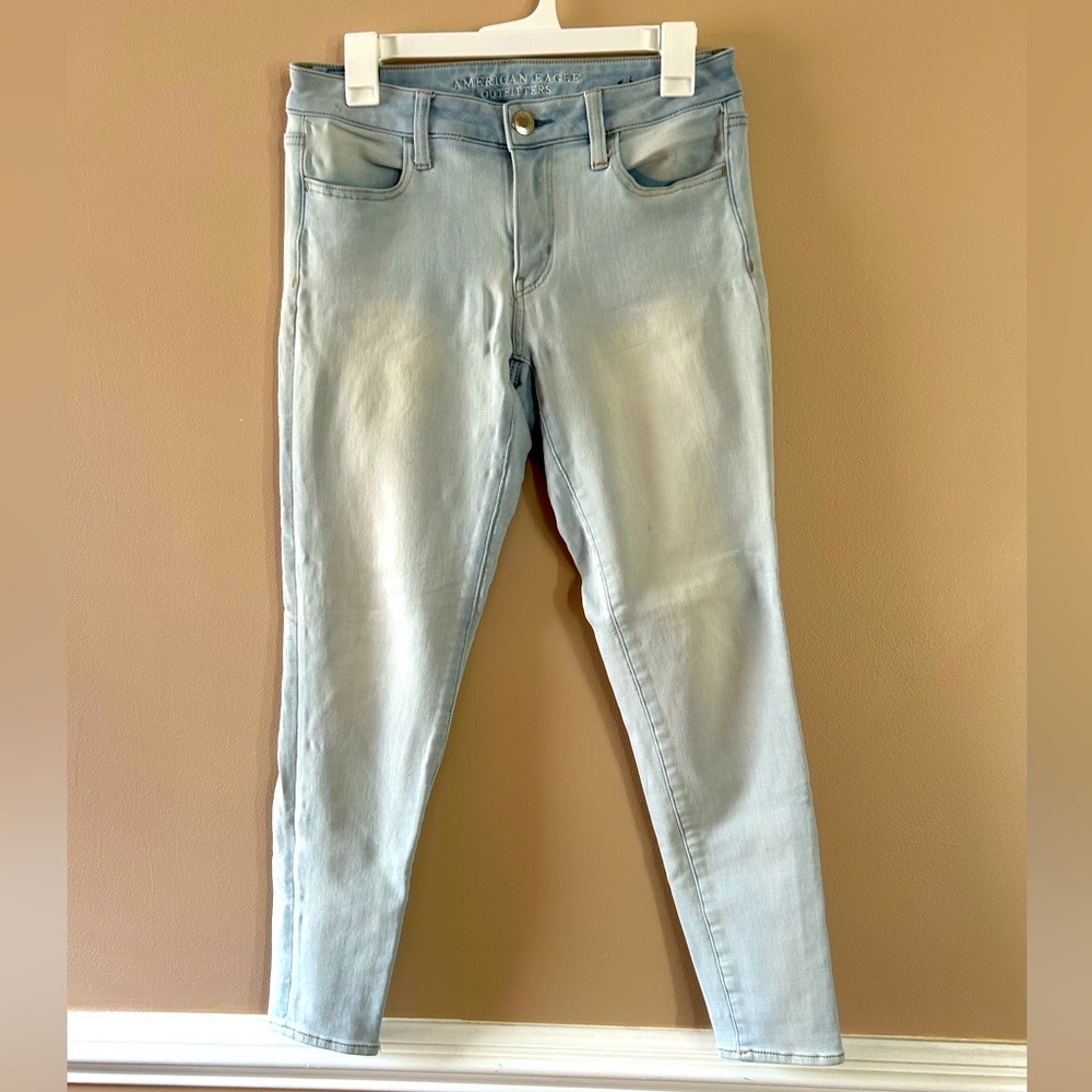 American Eagle 360 super stretch jegging Size 8 reg